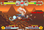Astra Superstars for Arcade - A fight in progress...