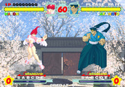 Astra Superstars for Arcade - Fight start.