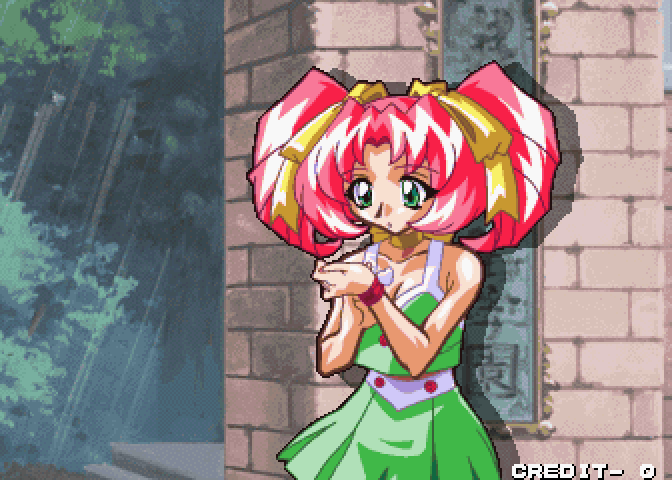 Pachinko Sexy Reaction 2 Arcade Screenshot: Game attract mode.