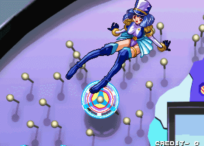 Pachinko Sexy Reaction 2 Arcade Screenshot: Game attract mode.