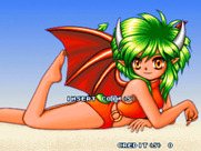 Puyo Puyo Sun for Arcade - Game attract mode.