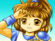 Puyo Puyo Sun for Arcade - Game attract mode.