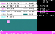 Desert Rats: The North Africa Campaign for IBM PC/Compatibles - You can also view the types of terrain.