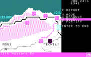 Desert Rats: The North Africa Campaign for IBM PC/Compatibles - Selecting options for a location...