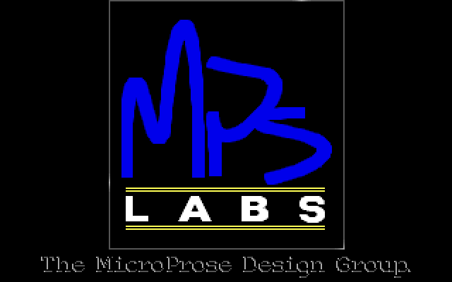 F-15 Strike Eagle III IBM PC/Compatibles Screenshot: MPS Labs logo.