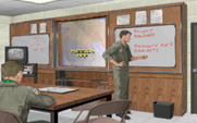 F-15 Strike Eagle III for IBM PC/Compatibles - Time for mission briefing...