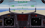 F-15 Strike Eagle III for IBM PC/Compatibles - The starting location for a quick start game...