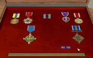 F-15 Strike Eagle III for IBM PC/Compatibles - The medals a character has won...