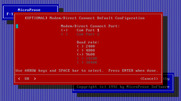 F-15 Strike Eagle III for IBM PC/Compatibles - You can optionally select a modem for two player games.