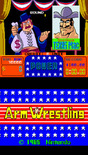 Arm Wrestling for Arcade - Title screen.