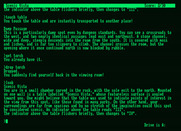Zork III: The Dungeon Master for Amstrad PCW - You will get transported around to various locations...be careful!