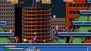 Psycho Soldier for Arcade - When there are platforms, you can jump up or down between the levels.
