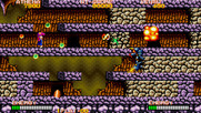 Psycho Soldier for Arcade - The number of walls to shoot through increases...