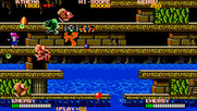 Psycho Soldier for Arcade - Jumping fish are often a problem.