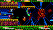 Psycho Soldier for Arcade - Blasting my way through a relatively open area.