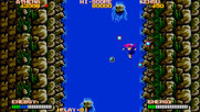 Psycho Soldier for Arcade - Floating down to the next area...