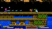 Psycho Soldier for Arcade - There are a lot of water-based creatures in level four.