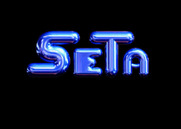 Super Real Mahjong P7 for Arcade - SETA logo.