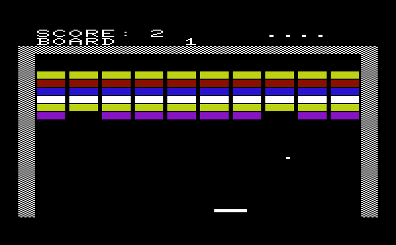 Shrew Commodore VIC-20 Screenshot: Game start.