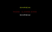 Shrew for Commodore VIC-20 - Loading screen.