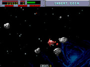 Blasteroids for Arcade - Don't crash into asteroids, or energy is lost...