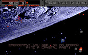 Blasteroids for IBM PC/Compatibles - Emergency! I'm low on energy!
