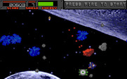 Blasteroids for IBM PC/Compatibles - Several other types of enemies begin to appear now too.