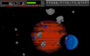 Blasteroids for IBM PC/Compatibles - Smaller crafts are more agile, but have less firepower.