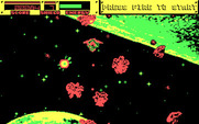 Blasteroids for IBM PC/Compatibles - Different types of enemies begin to appear now too.