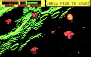 Blasteroids for IBM PC/Compatibles - The smaller ship is the most agile, but it has less firepower.