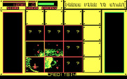 Blasteroids for IBM PC/Compatibles - Here's the sector map.