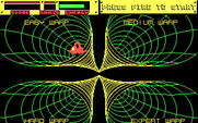 Blasteroids for IBM PC/Compatibles - Choose a skill level to begin the game.