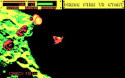 Blasteroids for IBM PC/Compatibles - Game start.
