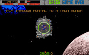 Blasteroids for Amiga - Sector complete, time to face Mukor!