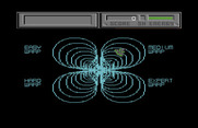 Blasteroids for Commodore 64 - Game start; select a difficulty level.