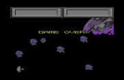 Blasteroids for Commodore 64 - Game over.