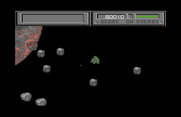 Blasteroids for Commodore 64 - Game start.