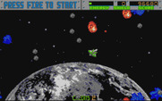 Blasteroids for Atari ST - Blast away! This sector has numerous asteroids...