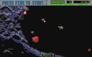 Blasteroids for Atari ST - Blasting asteroids...