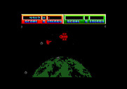 Blasteroids for Amstrad CPC - Watch out for these enemy ships...