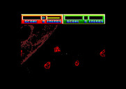 Blasteroids for Amstrad CPC - Game start.