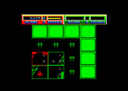Blasteroids for Amstrad CPC - Select the next level...some sectors are still hidden...