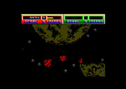 Blasteroids for Amstrad CPC - Another enemy ship appears...be careful!