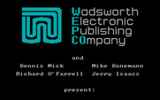 Algebra Arcade for IBM PC/Compatibles - WEPCO presents...