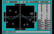 Algebra Arcade for IBM PC/Compatibles - I missed everything! This wasn't an ideal equation...