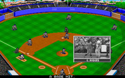 MicroLeague Baseball IV for IBM PC/Compatibles - A base hit.