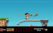 Soccer Kid for IBM PC/Compatibles - This bridge collapses as you run over it.