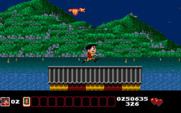 Soccer Kid for IBM PC/Compatibles - Picking up items on the roof...