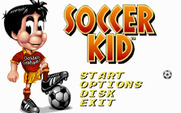 Soccer Kid for IBM PC/Compatibles - Title screen.