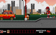 Soccer Kid for IBM PC/Compatibles - Be careful, that guy with the wrench is dangerous!